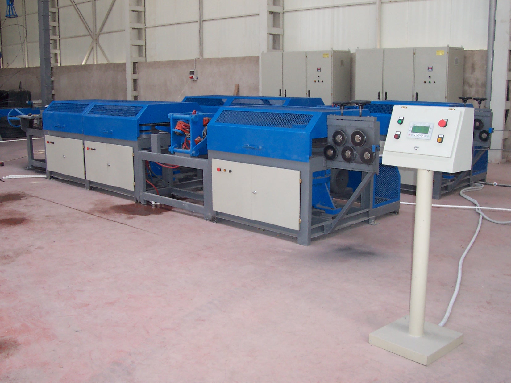 Wire Drawing and Ribbing Machines 