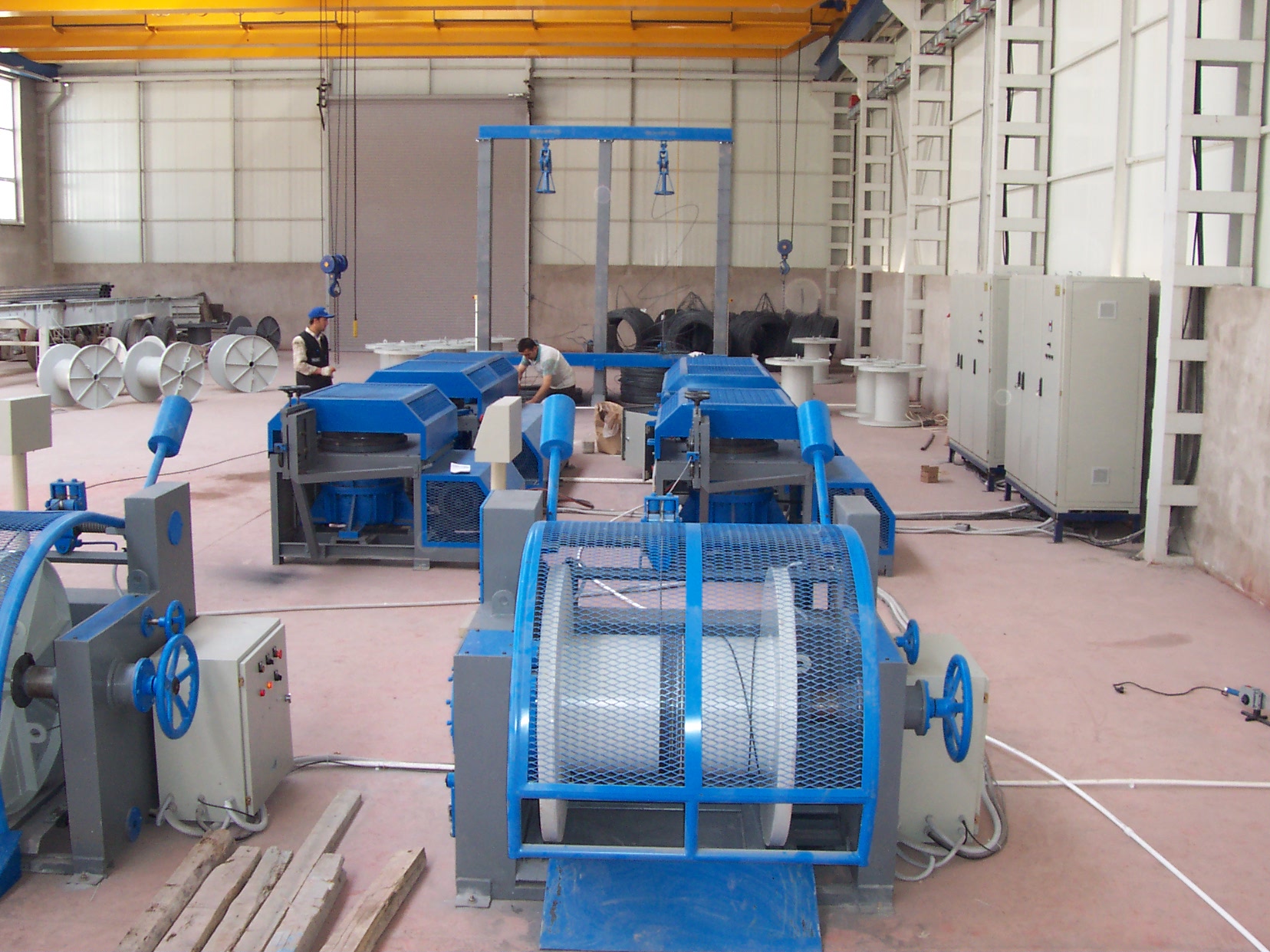 Wire Drawing and Ribbing Machines 