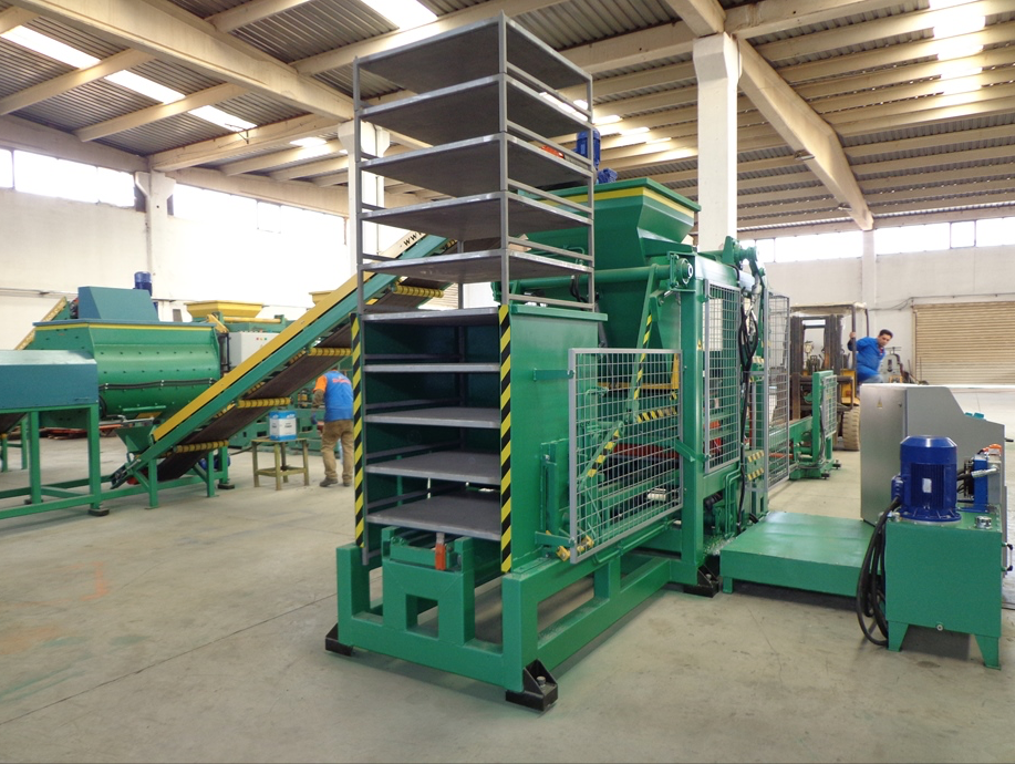 Yarı Otomatik Beton Parke ve Bims Üretim Tesisi 