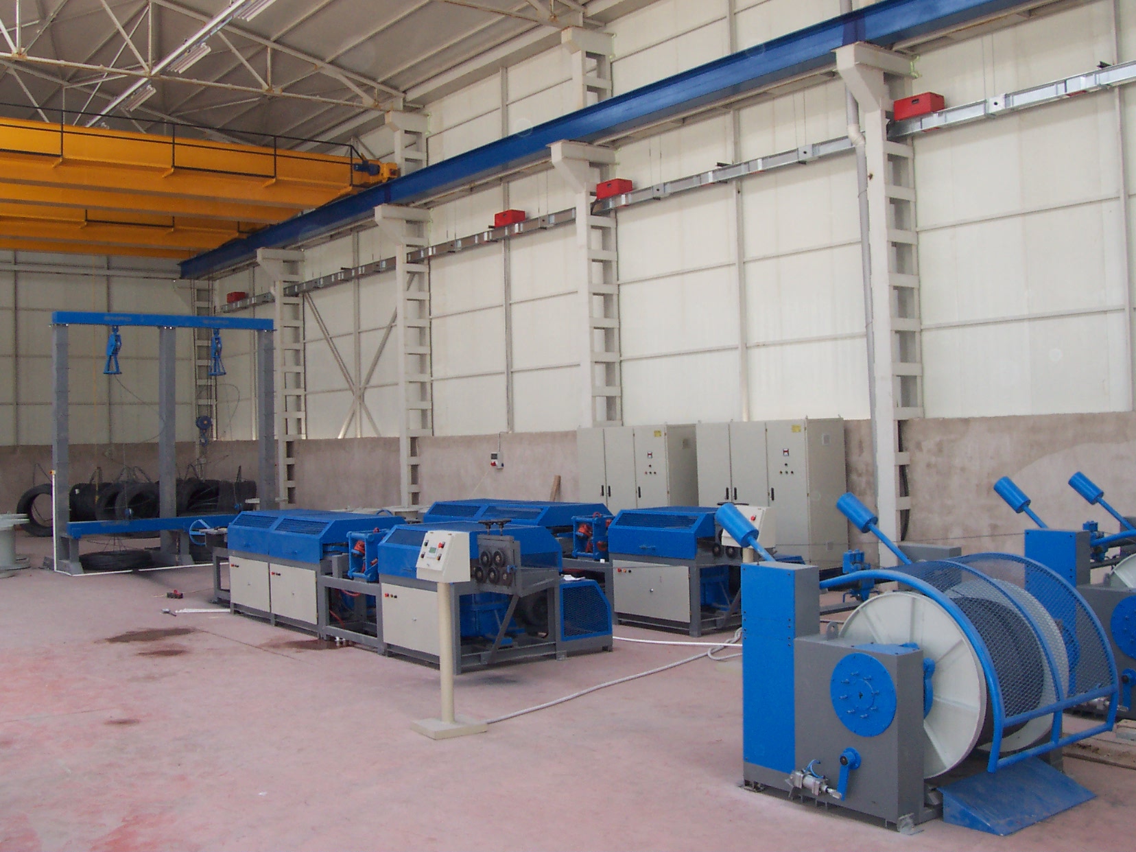 Wire Drawing and Ribbing Machines 